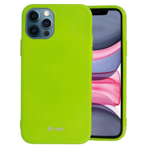 Jelly Case skirtas Apple iPhone 12/12 Pro limonka