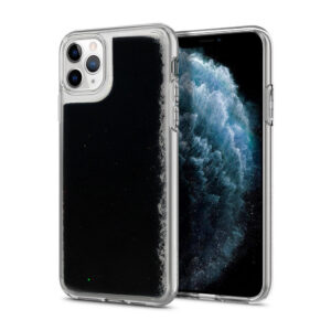 Liquid Case skirtas Apple iPhone 12 Pro Max juodos spalvos