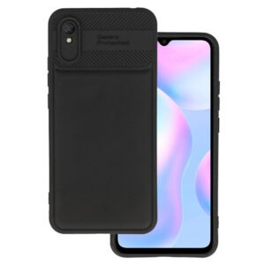 Camera Protected Case skirtas Xiaomi Redmi 9A juodos spalvos