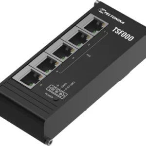 Teltonika TSF000 Ne-valdomas Fast Ethernet (10/100) Maitinimas per Eternetą (PoE) Desktopas Juoda
