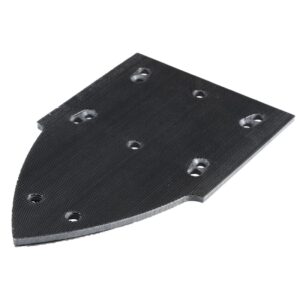 Trikampis padas šlifavimo popieriui MAKITA Velcro 191Y22-2 112mm - Image 3