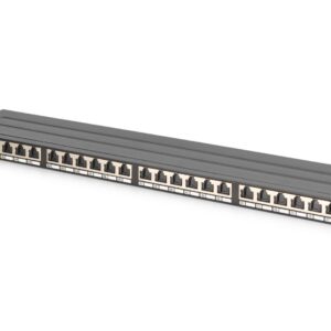 Digitus DN-91624S-SL-SH komutacinė panelė 0.5U - Image 1
