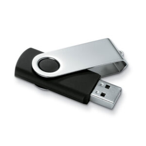 USB atmintinė TECHMATE, 8GB, juodos spalvos - Image 2