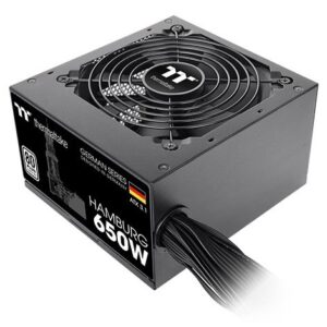 Thermaltake HAMBURG maitinimo blokas 650 W 24-pin ATX ATX Juoda - Image 2