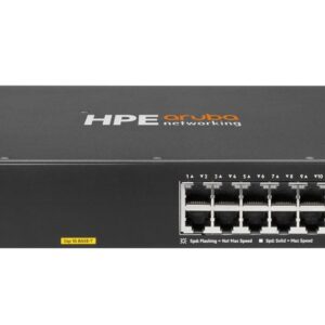 HPE Aruba Networking CX 6100 24G Class4 PoE 4SFP+ 370W Switch Valdomas L3 Gigabit Ethernet (10/100/1000) Maitinimas per Eternetą (PoE) 1U Juoda - Image 1