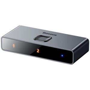 Baseus Matrix HDMI 4K HD Splitter Kabelių skirstytuvas Pilka - Image 3