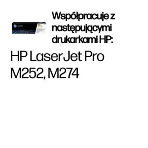 HP 201A Yellow Original LaserJet Toner Cartridge - Image 1