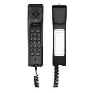 Fanvil H2U V2 IP telefonas Juoda 2 linijos - Image 2