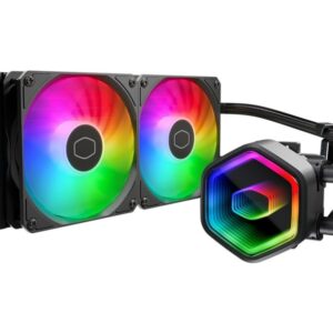Cooler Master MasterLiquid 240 Core II Procesorius Aušinimo skysčiu rinkinys 12 cm Juoda - Image 3