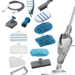 Black & Decker Steam-Mop + SteaMitt Garinis grindų šepetys 0,5 L 1600 W Pilka - Image 2