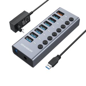 GRAUGEAR G-HUB71-A sąsajos šakotuvas USB 3.2 Gen 1 (3.1 Gen 1) Type-A 5000 Mbit/ai - Image 2