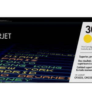 HP 304A Yellow Original LaserJet Toner Cartridge - Image 2