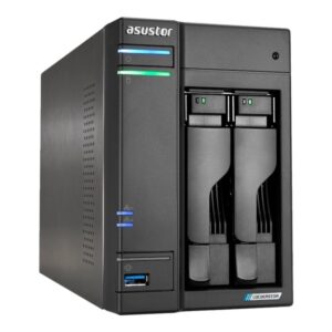 Asustor LOCKERSTOR 2 Gen2 (AS6702T) NAS Desktopas „Intel® Celeron®“ N5105 4 GB DDR4 0 TB ADM Juoda - Image 2
