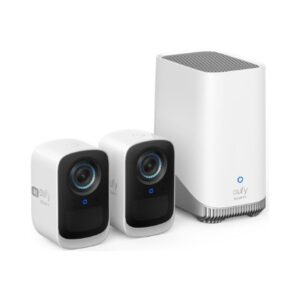 Eufy eufyCam S300 (eufyCam 3C) „Box“ IP apsaugos kamera Vidaus ir lauko 3840 x 2160 pikseliai Siena - Image 2