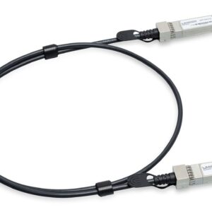 LANCOM SFP-DAC10-1m (Bulk 8) „InfiniBand“ arba pluoštinis optinis kabelis Juoda, Plienas - Image 2