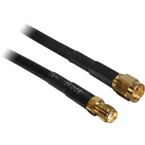 DeLOCK 10m SMA m/f bendraašis kabelis CFD200 Juoda - Image 2