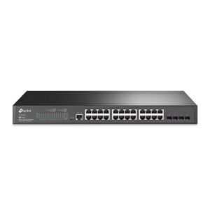 TP-Link Omada SG3428 tinklo komutatorius Valdomas L2/L3 Gigabit Ethernet (10/100/1000) 1U Juoda - Image 2