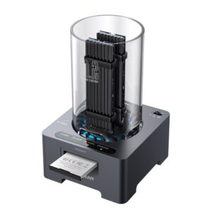 GRAUGEAR G-M2DK-CR-10G saugojimo diskų prijungimo stotis USB 3.2 Gen 2 (3.1 Gen 1) Type-C Pilka - Image 2