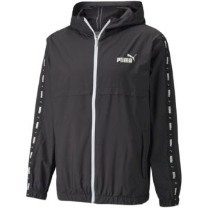 Puma ESS+TAPE Windbreaker Men's Jacket black 847477 01 - Image 2