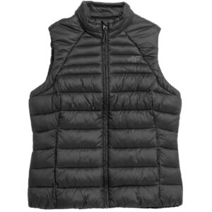 Women's down vest 4F F091 deep black 4FSS23TDJAF091 20S - Image 2
