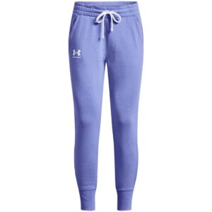 Spodnie damskie Under Armour Rival Fleece fioletowe 1356416 495 M - Image 2