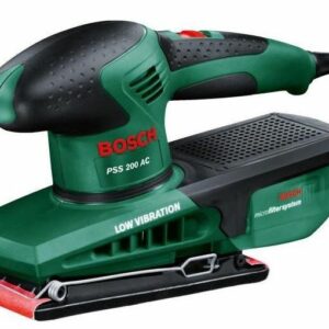 Bosch PSS 200 AC Orbitinis šlifuoklis 24000 OPM Juoda, Žalia 200 W - Image 2