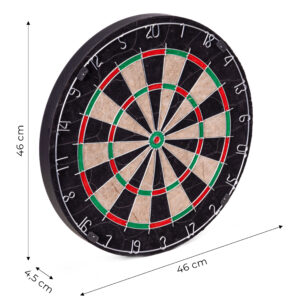 Sizalio smiginio lenta 46 cm rinkinys su 6 smiginio strėlytėmis - Image 10