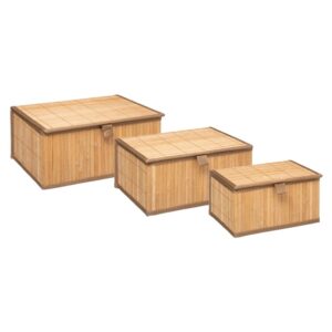 RINKINYS KREPŠIŲ 3 VNT BAMBUKINIAI - Image 1