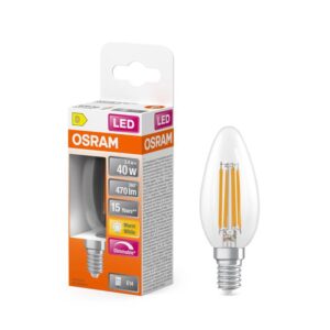 LEMP LED FIL B35 3.4W E14 827 470LMDIM - Image 3