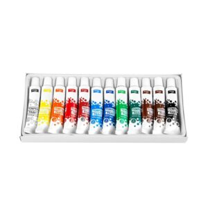 Dažai guašas, 12 sp. x 12 ml. - Image 2