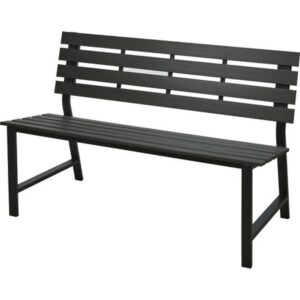 SUOLAS SODUI METALINIS JUODAS 115X55X85CM