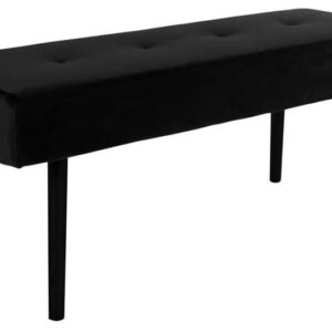Prieškambario suoliukas Skiby, juoda sp.100x35x44cm - Image 2