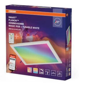 ŠVIESTUVAS TVIRT WIFI 45X45 RGBTW RC - Image 2