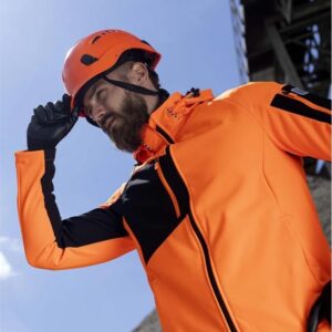 Apsauginis šalmas ARDON®HighGuard, 53-63 cm dydis, balta sp. - Image 2