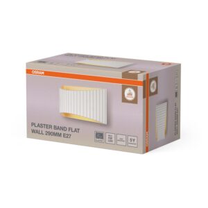 Šviestuvas sieninis Osram, E27, baltas - Image 2