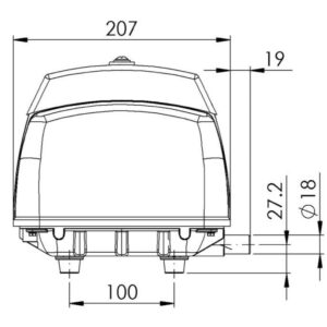 Orapūtė Airmac DB80, 89 W - Image 3