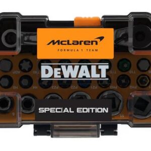 Sukimo antgalių rinkinys DeWalt x McLaren, 24 vnt.