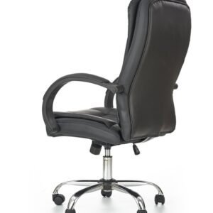Biuro kėdė Relax Halmar, 75 x 64 x 110 - 118 cm, juoda - Image 3