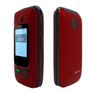 Mobilusis telefonas Digni Flip, raudonas - Image 3