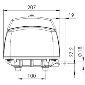 Orapūtė Airmac DB60, 60 W - Image 3