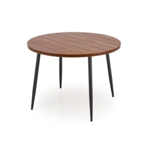 Virtuvinis stalas, rudas, 105 cm x 105 cm x 75 cm - Image 2