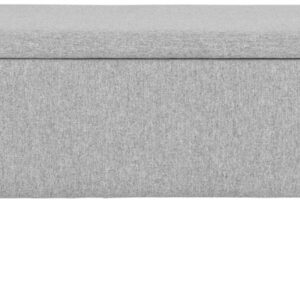 Prieškambario suoliukas Watford, šv pilka sp.,36.5x95x46cm