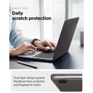 SPIGEN AIRSKIN MACBOOK AIR 13 M2-M5 2023-2026 FROST BLACK - Image 10