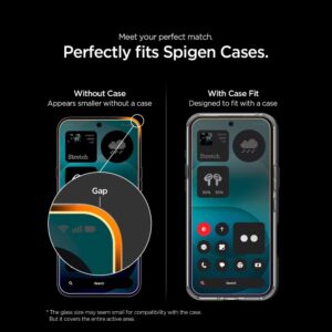 GRŪDINTAS STIKLAS Spigen GLAS.TR EZ FIT PRO AC HD 2-PACK NOTHING PHONE 4A PRO CLEAR - Image 10