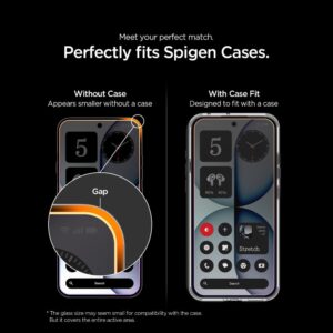 GRŪDINTAS STIKLAS Spigen GLAS.TR EZ FIT PRO AC HD 2-PACK NOTHING PHONE 4A SKAIDRUS - Image 10