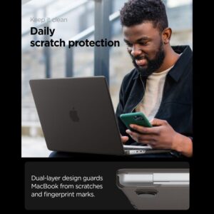 SPIGEN AIRSKIN MACBOOK PRO 14 M1-M5 PRO / M5 PRO MAX 2021-2026 FROST BLACK - Image 10