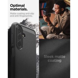 SPIGEN RUGGED ARMOR GALAXY A27 5G MATINIS JUODAS - Image 10