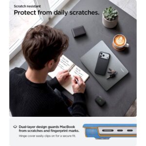 SPIGEN URBAN FIT MACBOOK PRO 14 M1-M5 / M5 PRO / M5 PRO MAX 2021-2026 PILKAS (HEATHER GREY) - Image 10