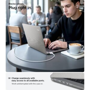 SPIGEN URBAN FIT MACBOOK PRO 14 M1-M5 / M5 PRO / M5 PRO MAX 2021-2026 PILKAS (HEATHER GREY) - Image 11