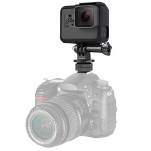 Phone/Sports Camera Holder with Adapter - Black - Image 2